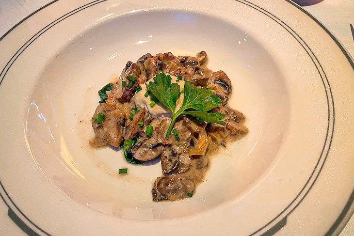 Sautéed Crimini and Oyster Mushrooms