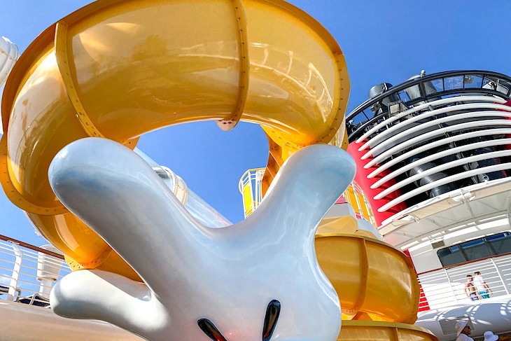 Disney Fantasy Mickey Pool slide