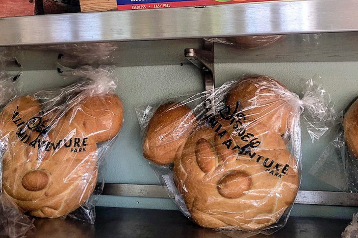 Mickey sourdough bread at Pacific Wharf