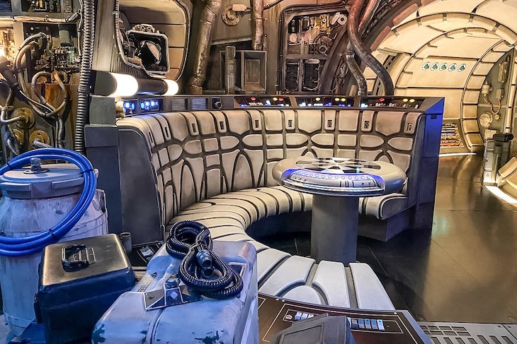 The Millennium Falcon queue is half the fun!