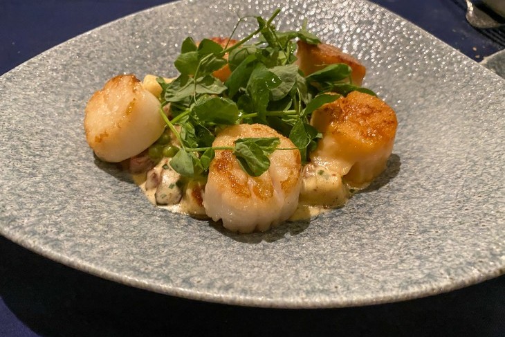 Pan-seared Georges Bank Day Boat Scallops