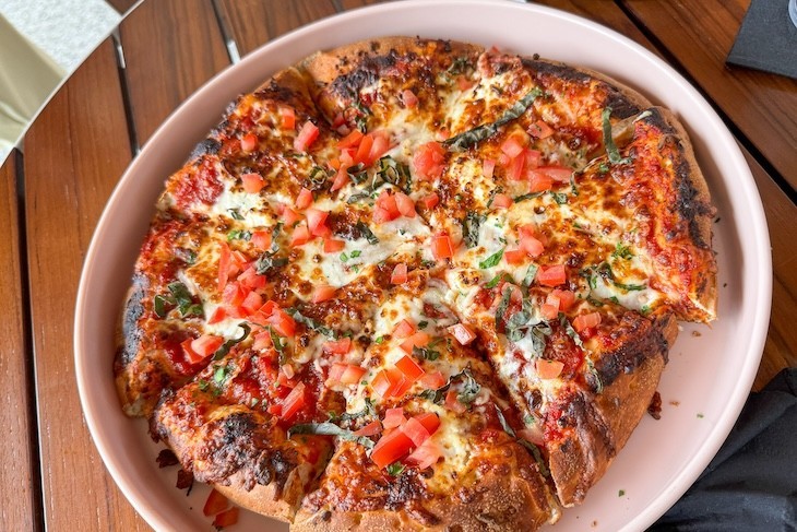 Four Cheese California Pizza 
