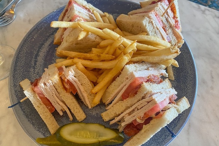 Triple Decker Turkey Club Sandwich
