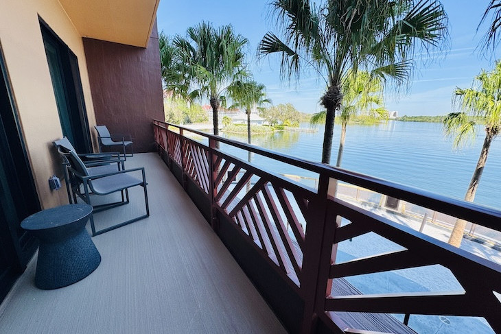 Island Tower Two-Bedroom Villa balcony
