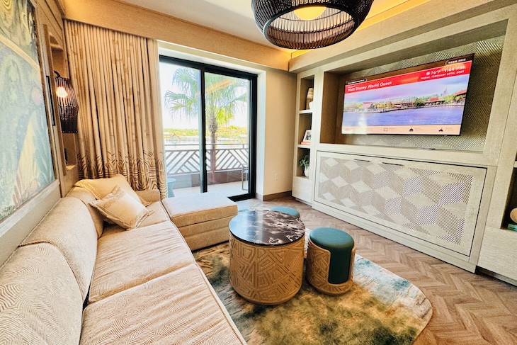 Island Tower Two-Bedroom Villa living area