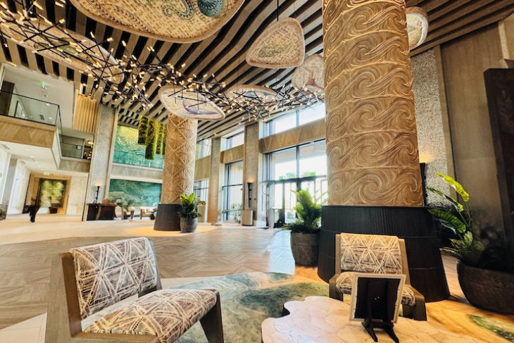 Island Tower lobby