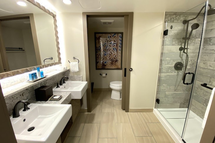 Concierge and Standard Guest Bath