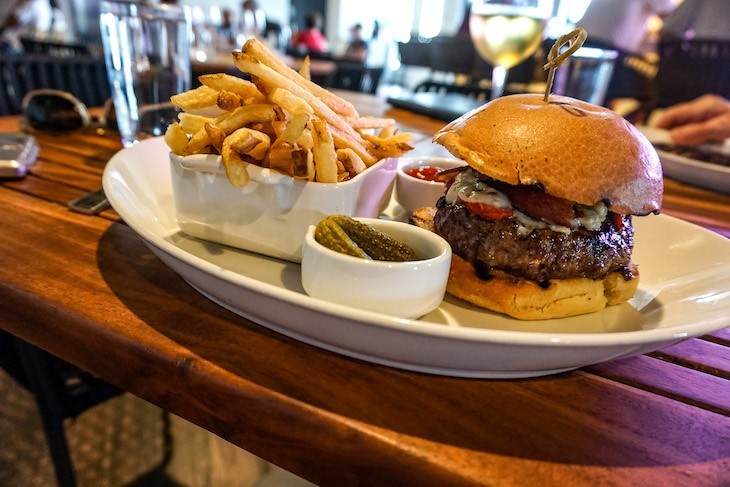 Wagyu Burger and Fries