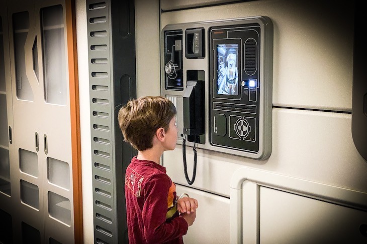 Everyone loves interacting with their very own cabin D3-09 Logistics Droid
