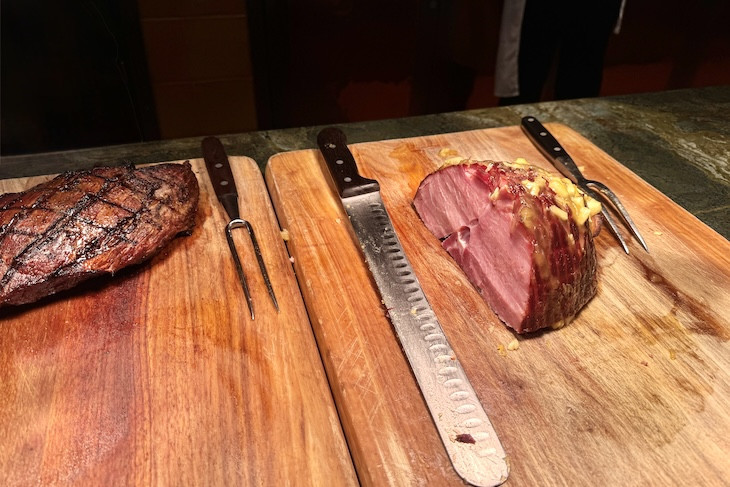 Glazed Country Ham and Tri Tip
