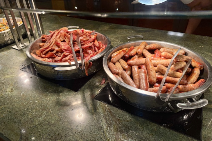 Crispy Bacon and Sausage