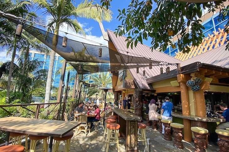 Tangaora Terrace is a great spot for outdoor dining