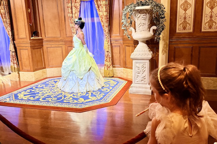 Oh the anticipation at Princess Fairytale Hall