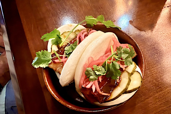 Korean Barbecue Pork Belly Bao Buns