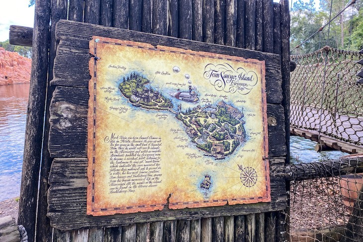 Have an adventure on Tom Sawyer Island