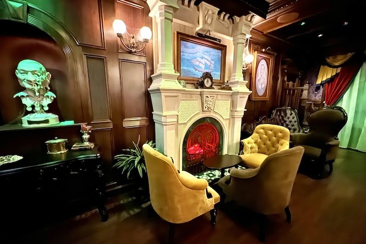 The Haunted Mansion Parlor