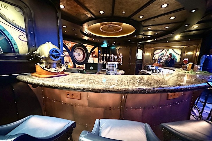 Periscope Pub, designed after the Nautilus