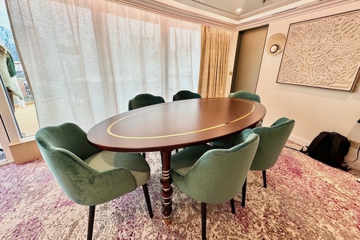 2-Story Rajah Royal Suite dining area