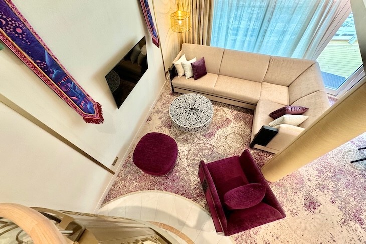 2-Story Rajah Royal Suite living area