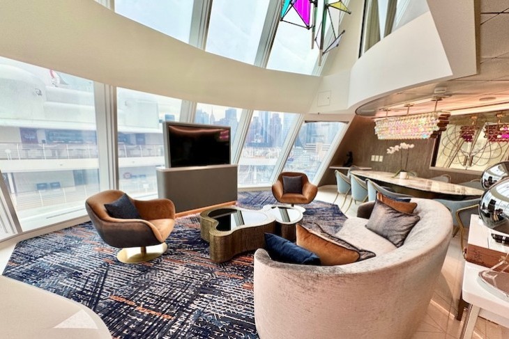 Tomorrow Tower Suite living room