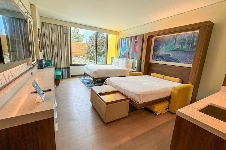 Deluxe Studio Sleeping Beauty Themed