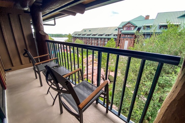 Courtyard View balcony