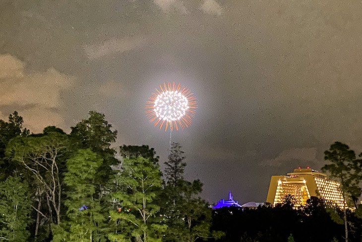 Nature Fireworks View