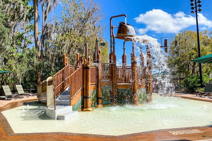 Splash play area