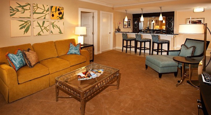 Luxury Suite living room
