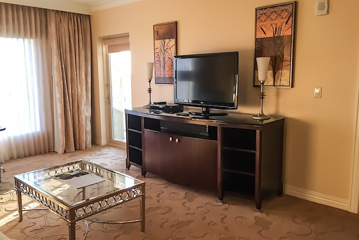 Deluxe Suite living area