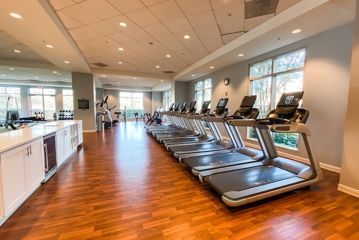 One of Orlando's best fitness rooms