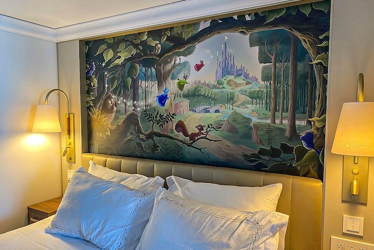 Sleeping Beauty-themed Stateroom 