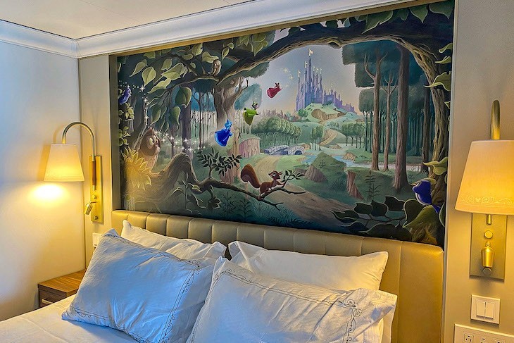 Sleeping Beauty-themed Stateroom 