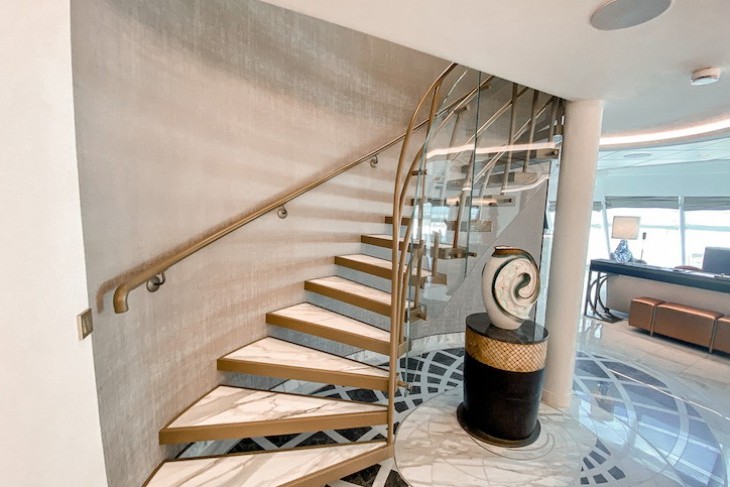 disney cruise wish royal suite Wish Tower Suite foyer