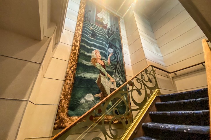 Stairwell Cinderella Tapestry