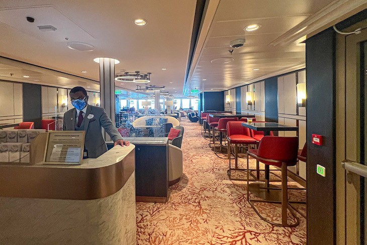 disney cruise wish royal suite Concierge Lounge entrance