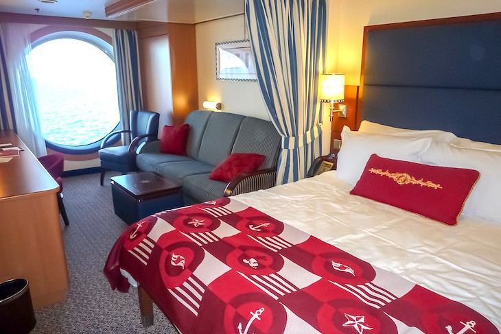 Disney Dream and Fantasy's Deluxe Oceanview Staterooms