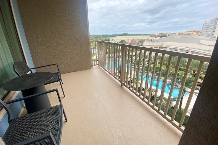 Deluxe Suite balcony